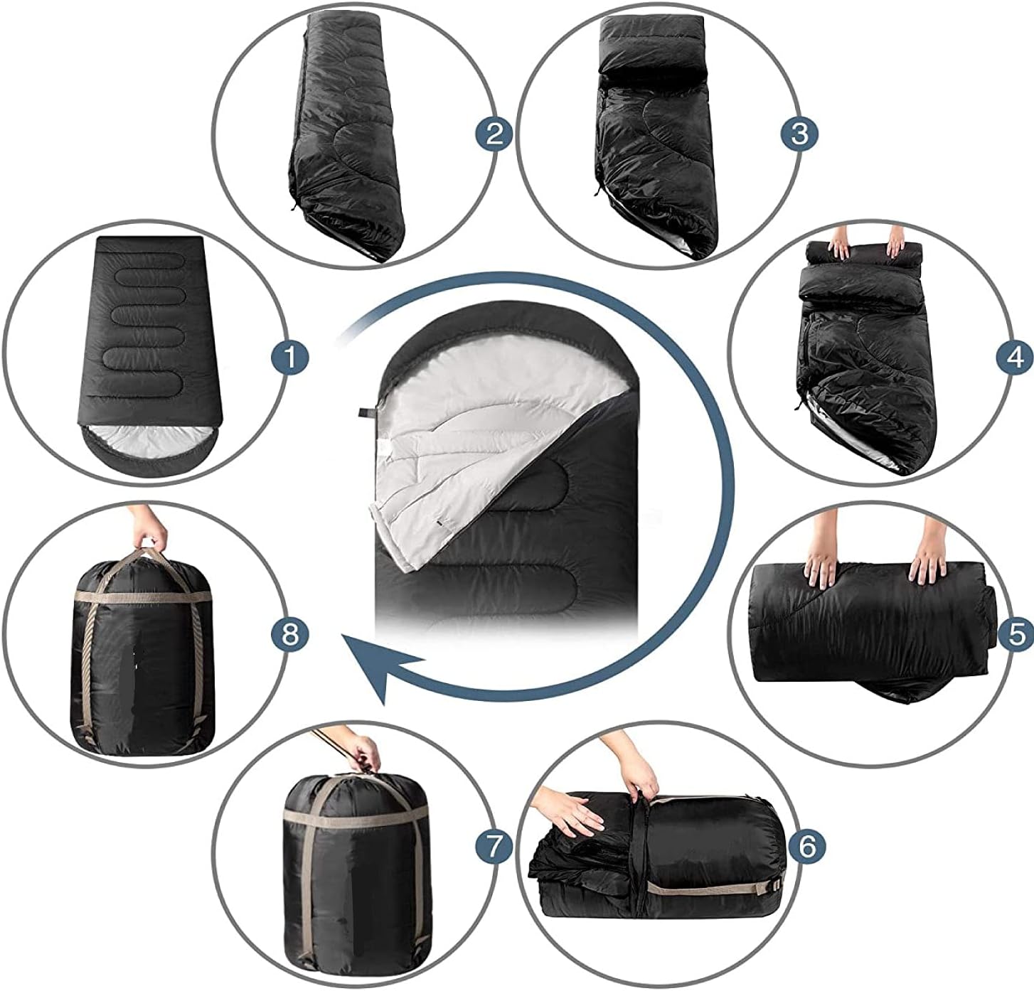 KingCamp 44°F Oasis 250 Sleeping Bag