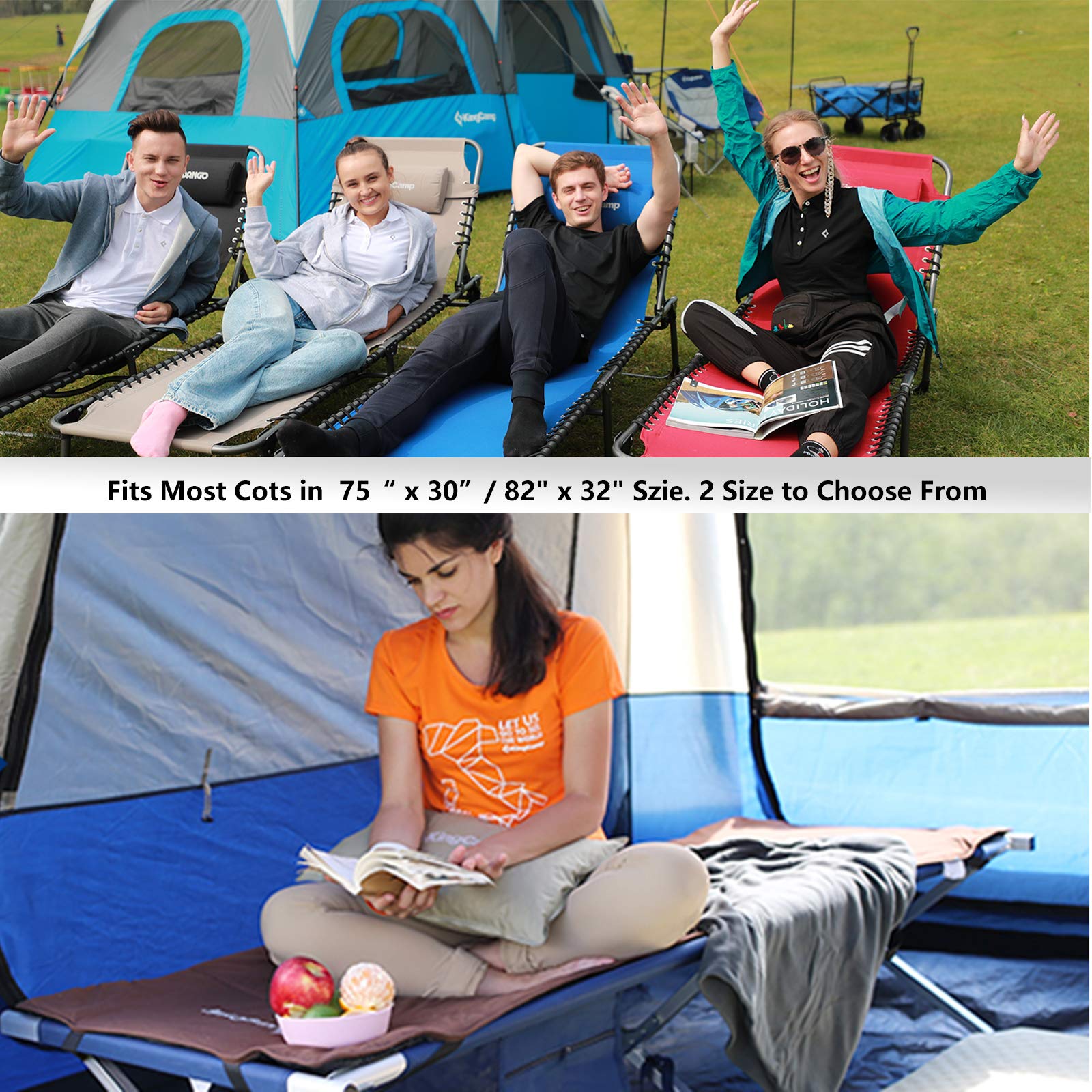 KingCamp CAMP PAD L Sleeping Mat for Camping Cot