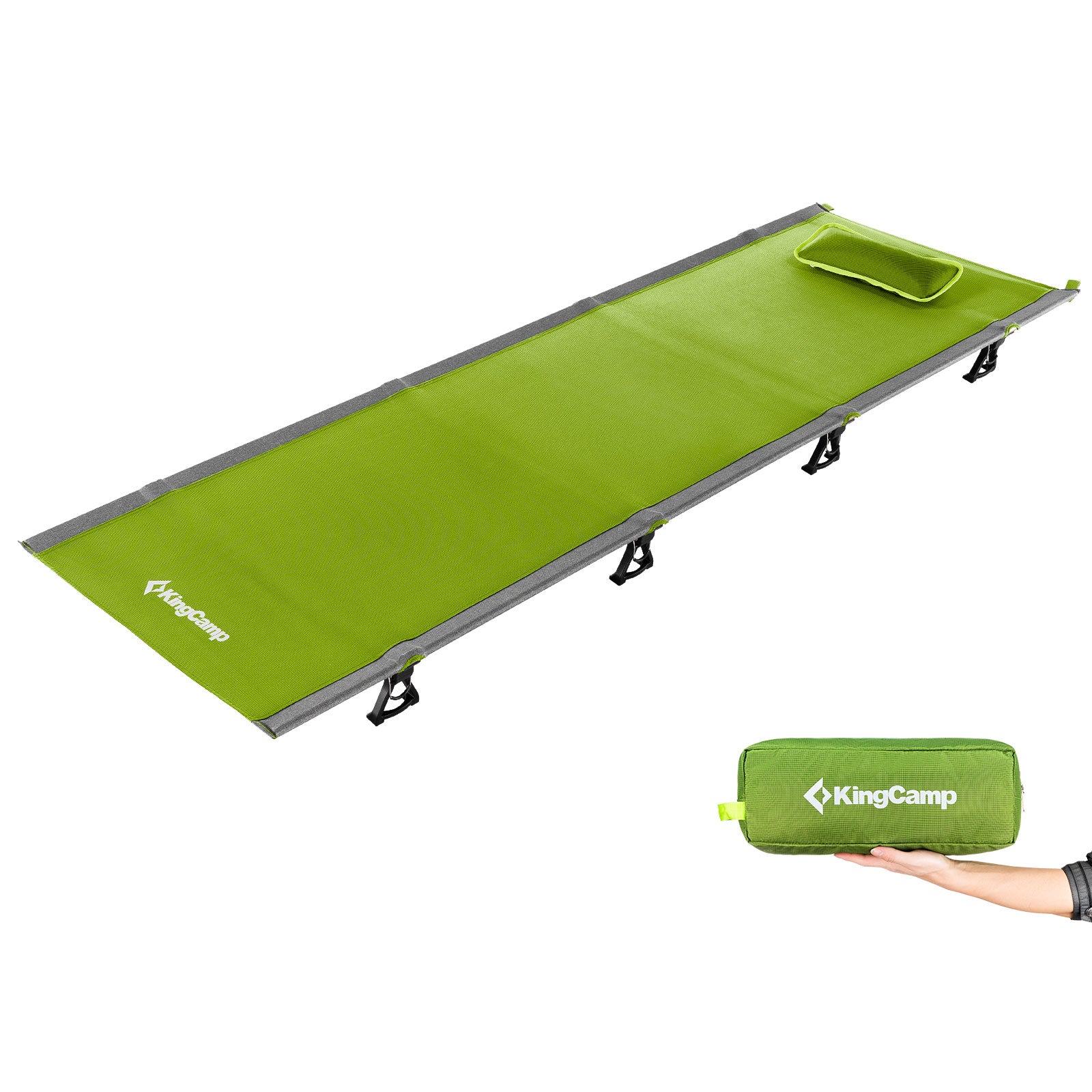 Kingcamp Ultralight Folding Camping Cot | ADI Compasso d'Oro Award 2017