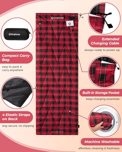 KingCamp LunaRest Heated Sleeping Bag Liner