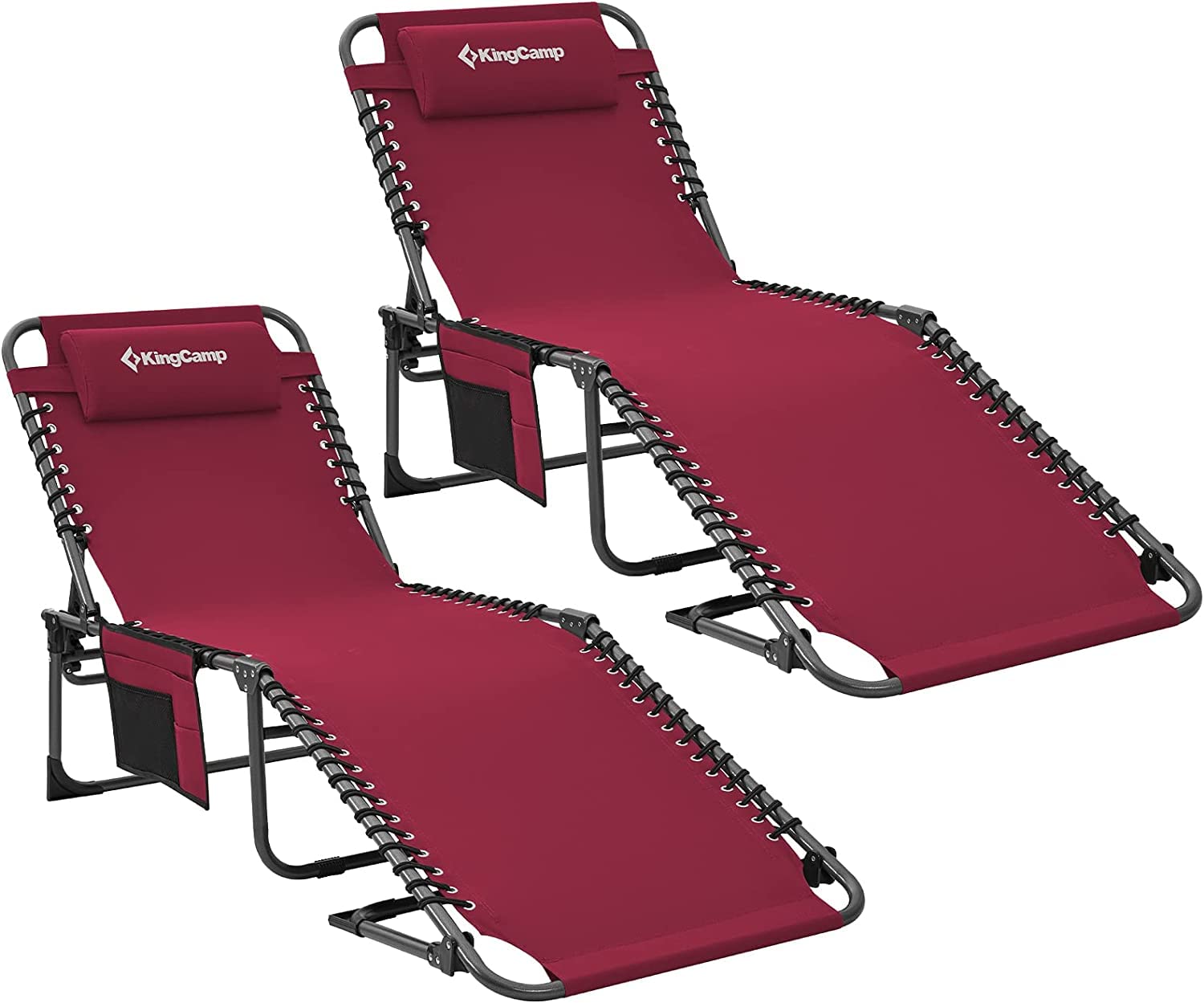 KingCamp BERLIN Classic Adjustable Cot Lounge Chair