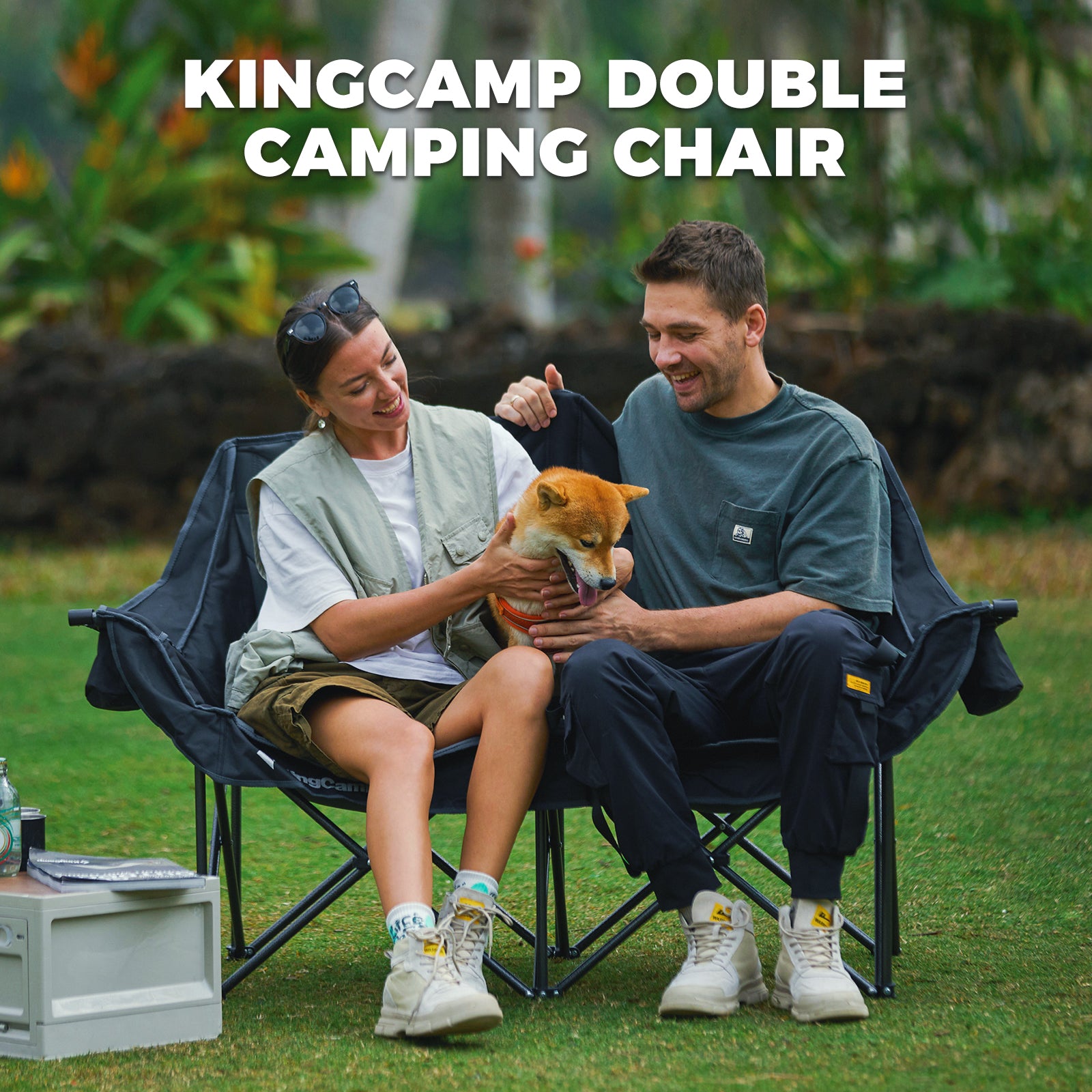KingCamp CANNA C20 PLUS Loveseat Double Seat Chair