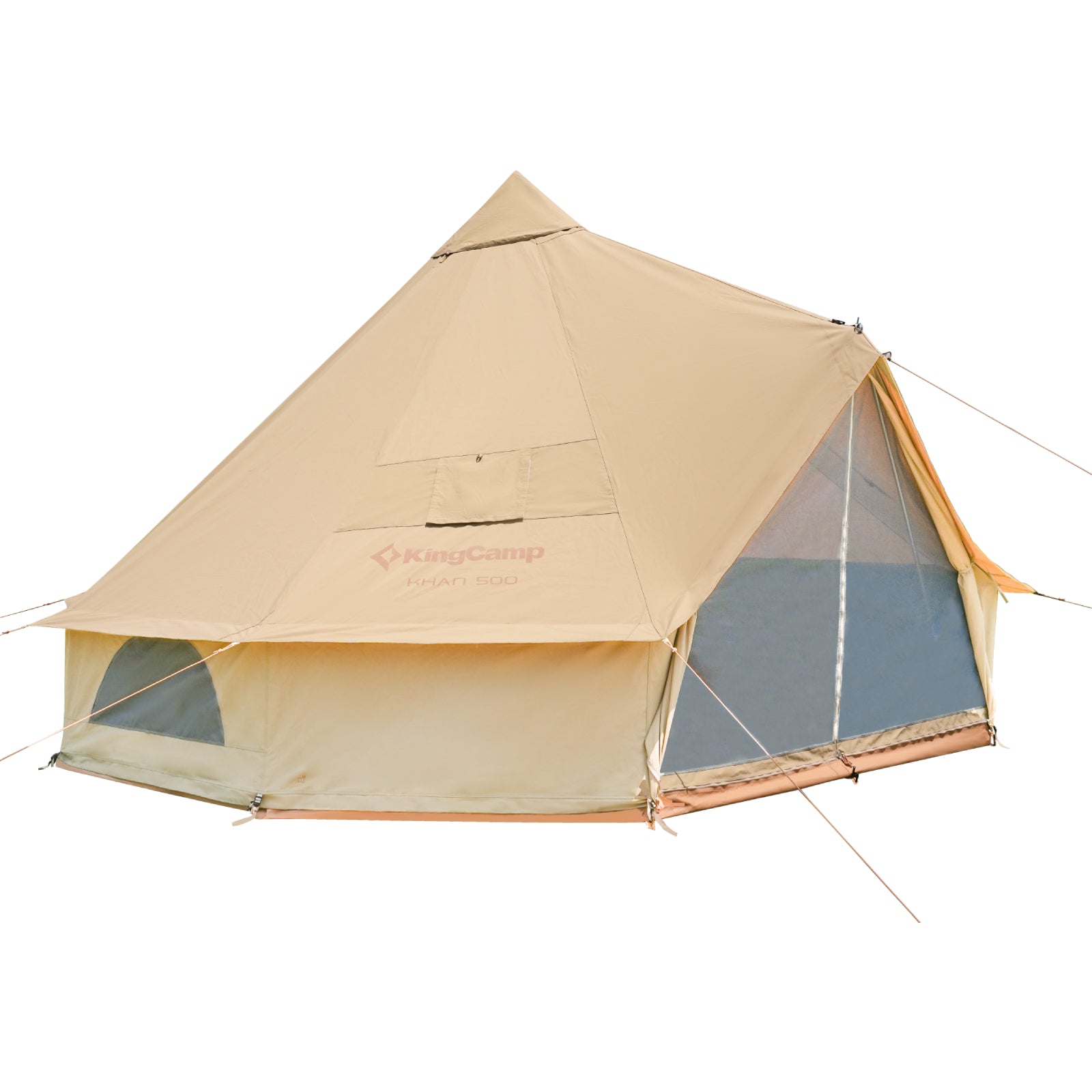 KingCamp KHAN X 340GSM TC Canvas 4-Season Bell Tent