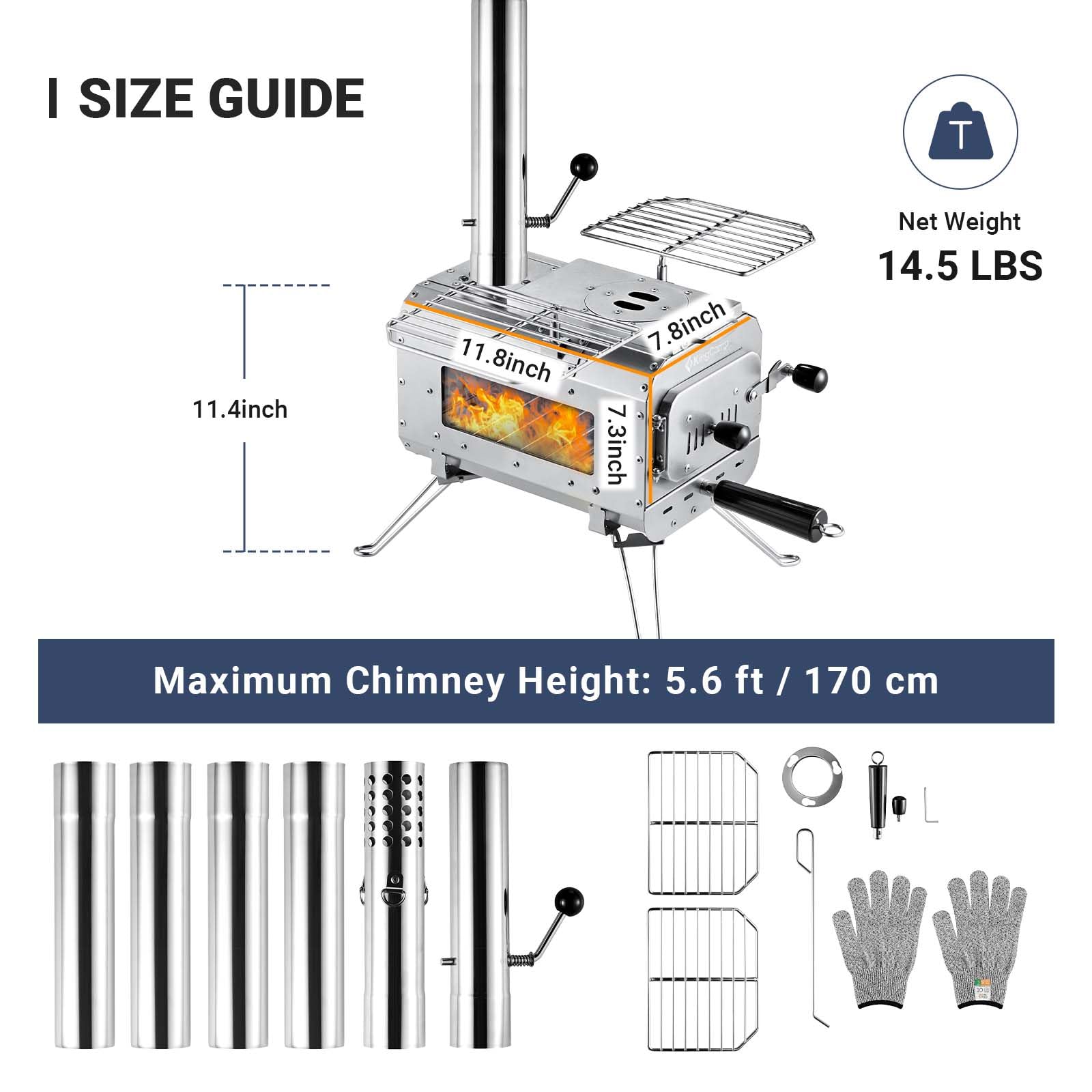 KingCamp Surefire Tent Stove
