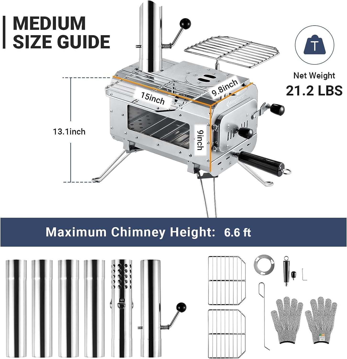 KingCamp Surefire Tent Stove