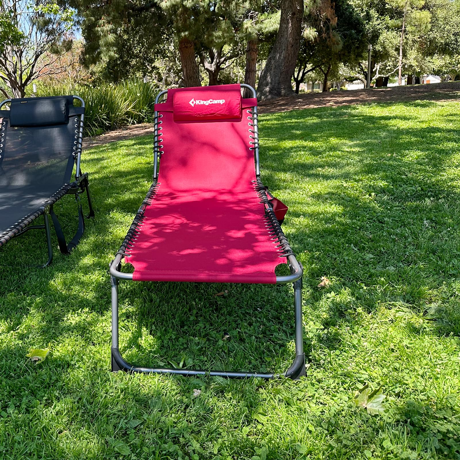 KingCamp BERLIN Classic Adjustable Cot Lounge Chair