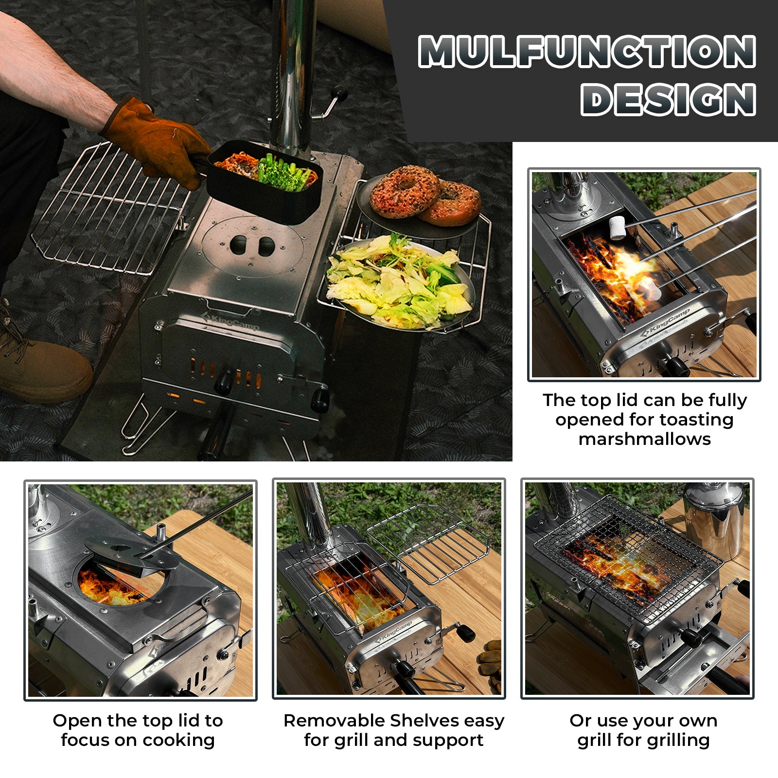 KingCamp Surefire Tent Stove