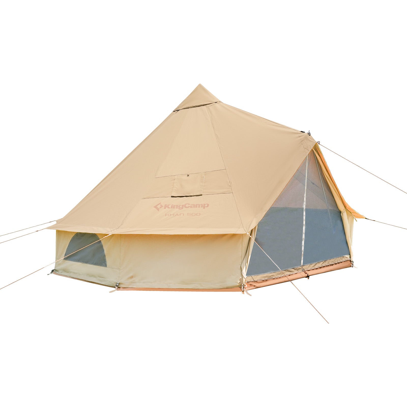 KingCamp KHAN X 340GSM TC Canvas 4-Season Bell Tent
