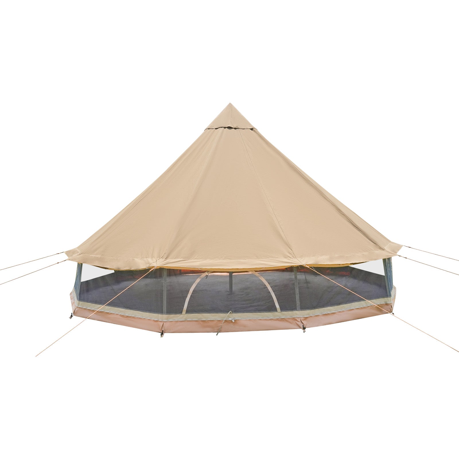 KingCamp KHAN X 340GSM TC Canvas 4-Season Bell Tent