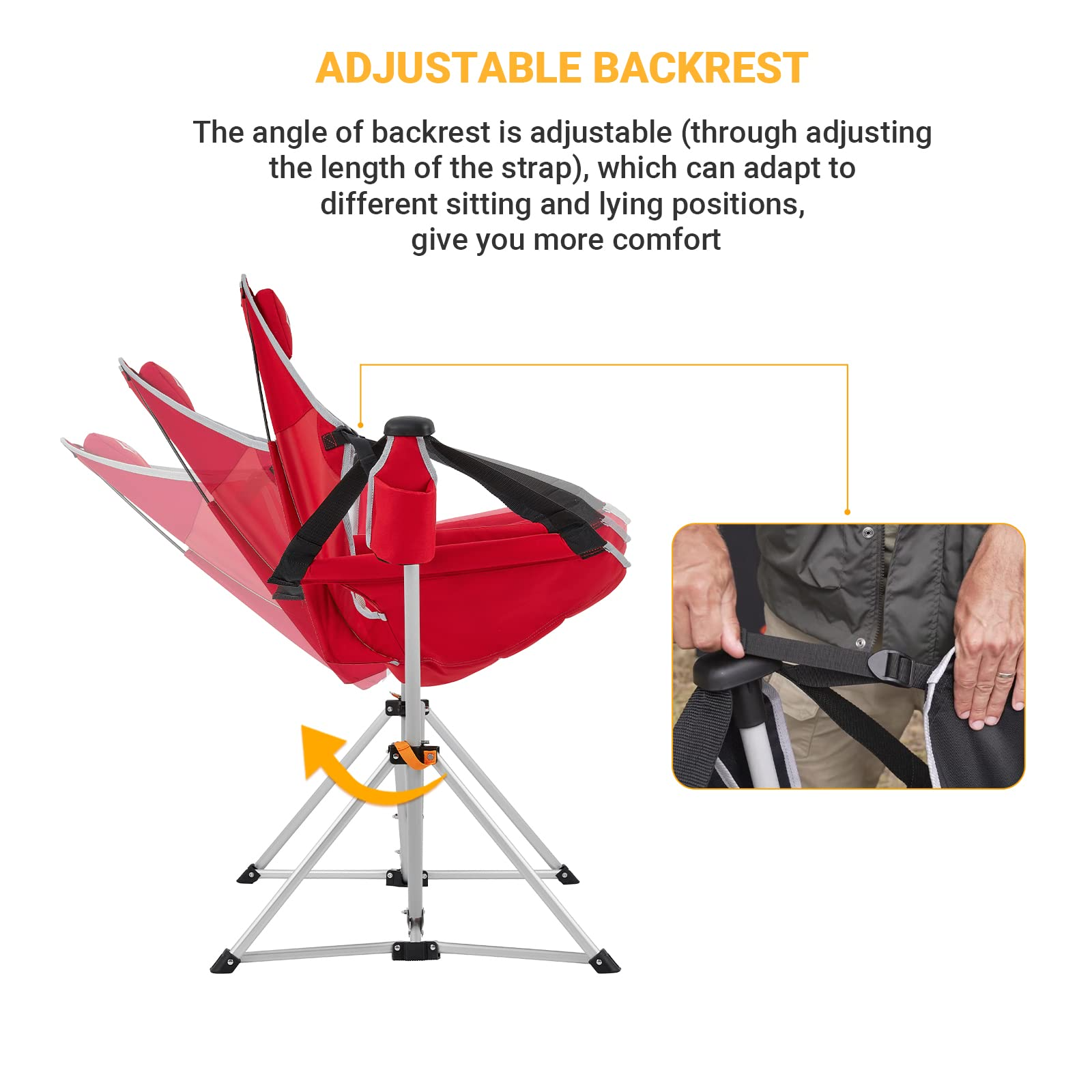 KingCamp Hammock Camp Recliner Chair