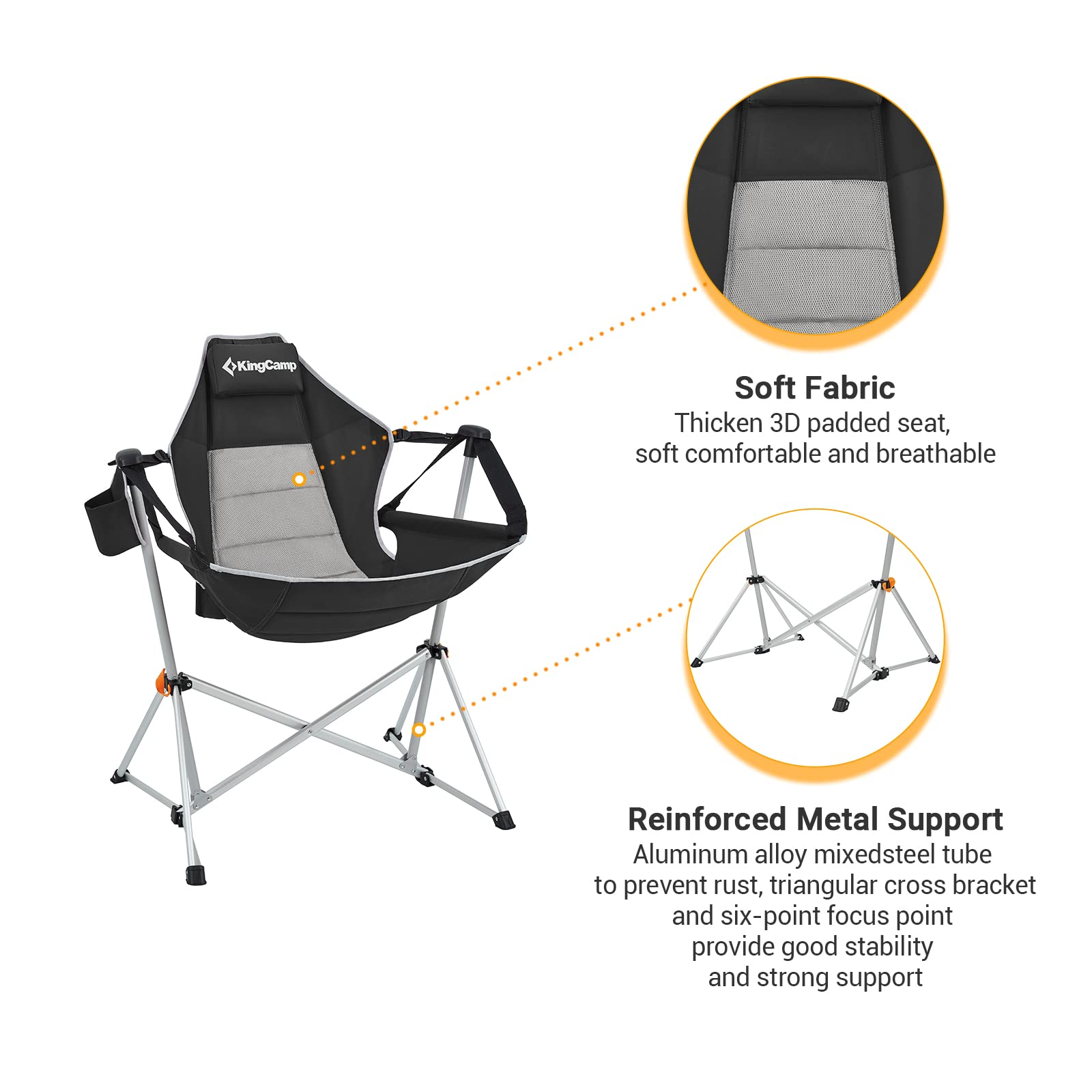 KingCamp Hammock Camp Recliner Chair