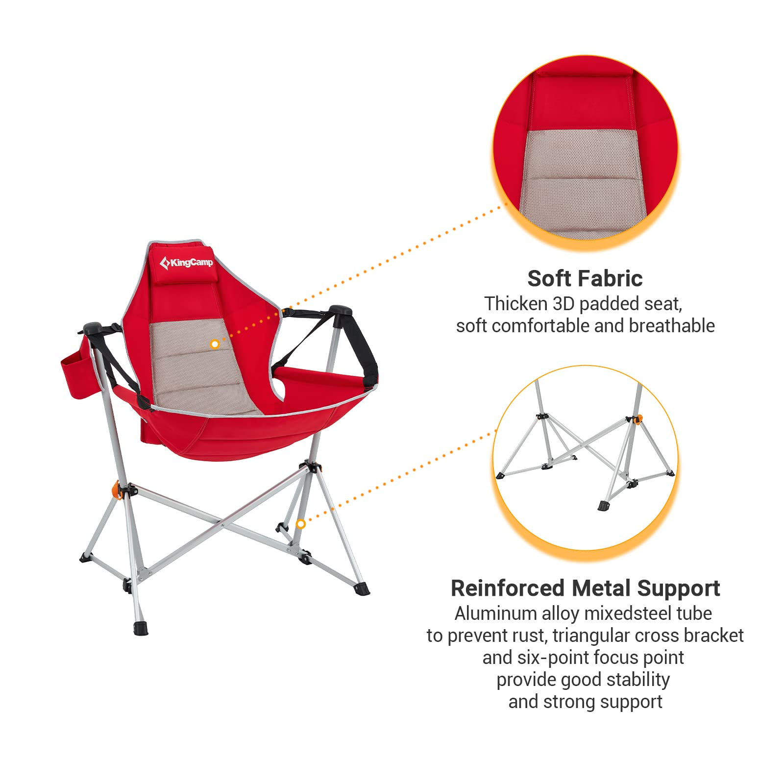 KingCamp Hammock Camp Recliner Chair
