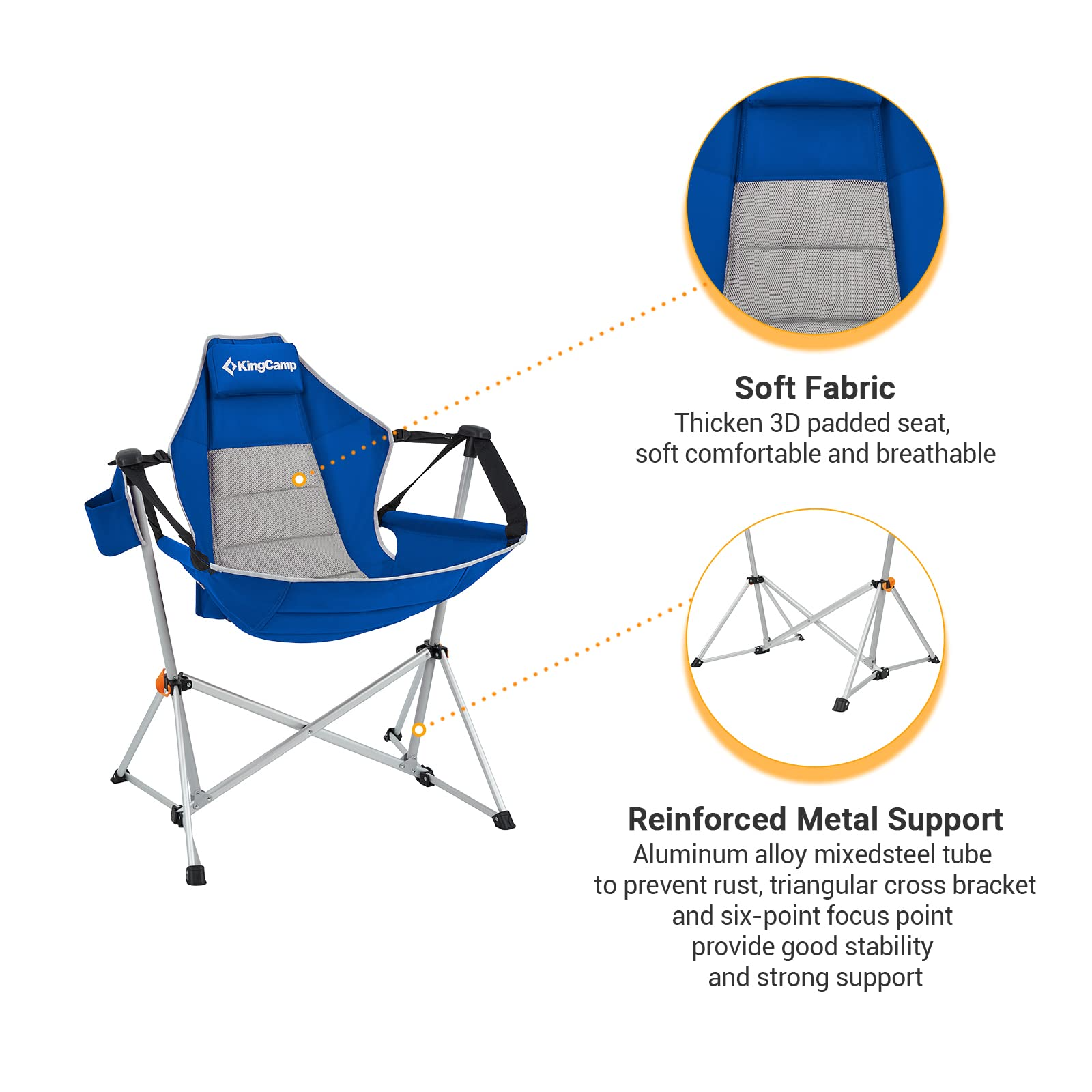 KingCamp Hammock Camp Recliner Chair