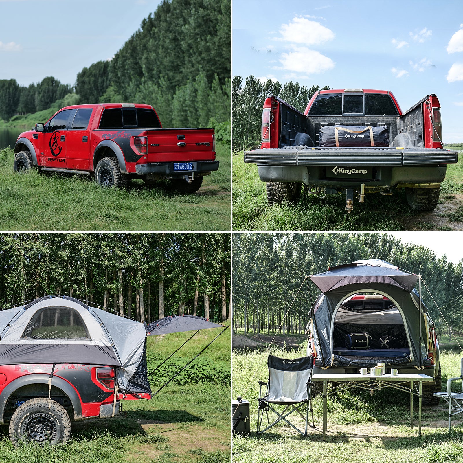 KingCamp 2 Person Truck Bed Tent