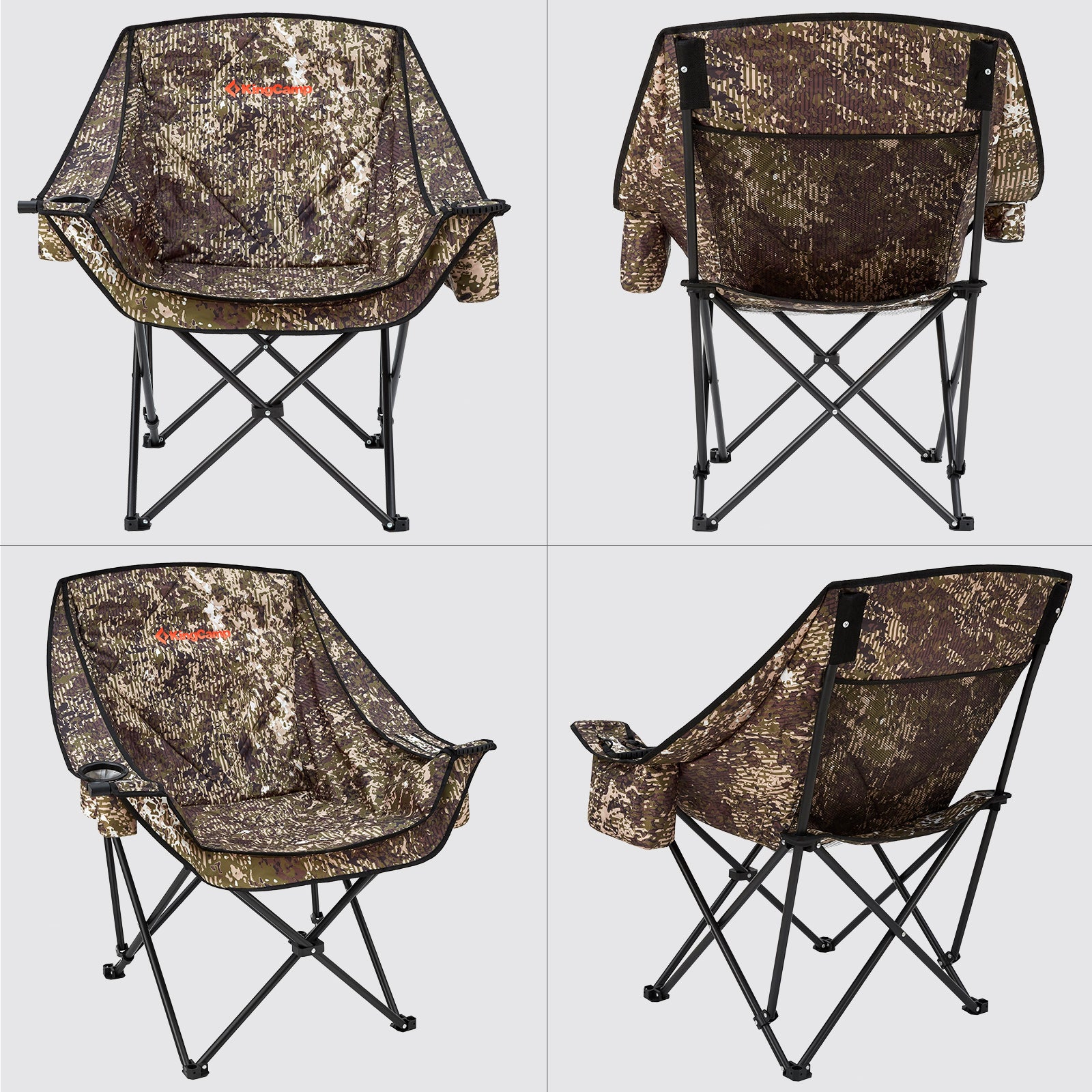 KingCamp Extra Large Slant Backrest Chair