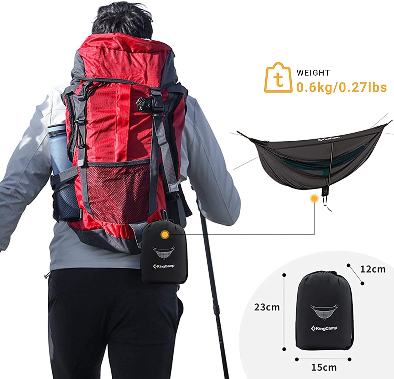 KingCamp Hammock Mosquito Net
