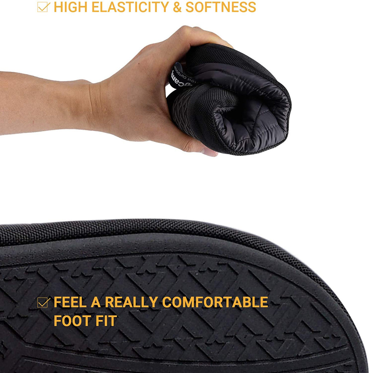 KingCamp Men's & Women's Down Slippers