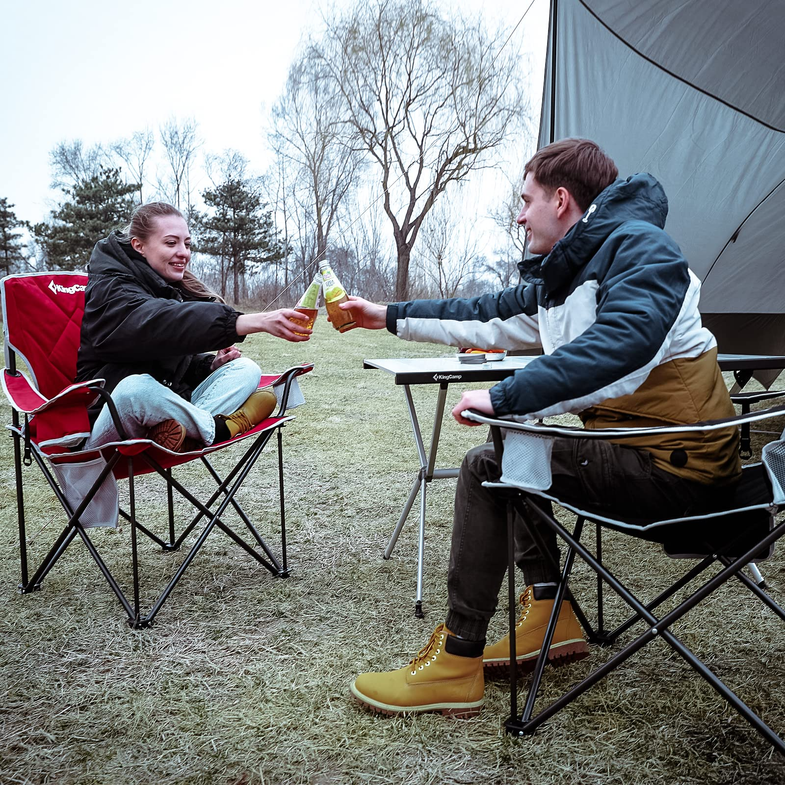 KingCamp Oversized Folding Camping Chairs