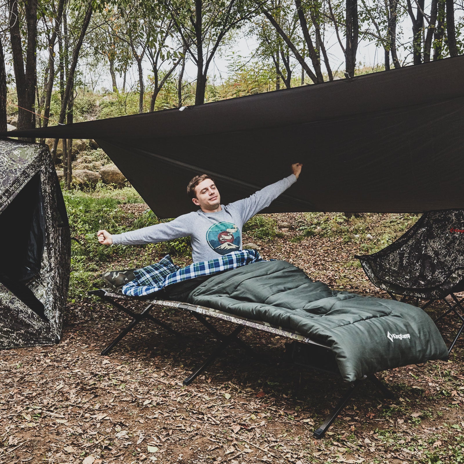 KingCamp Portable Heavy Duty Cot
