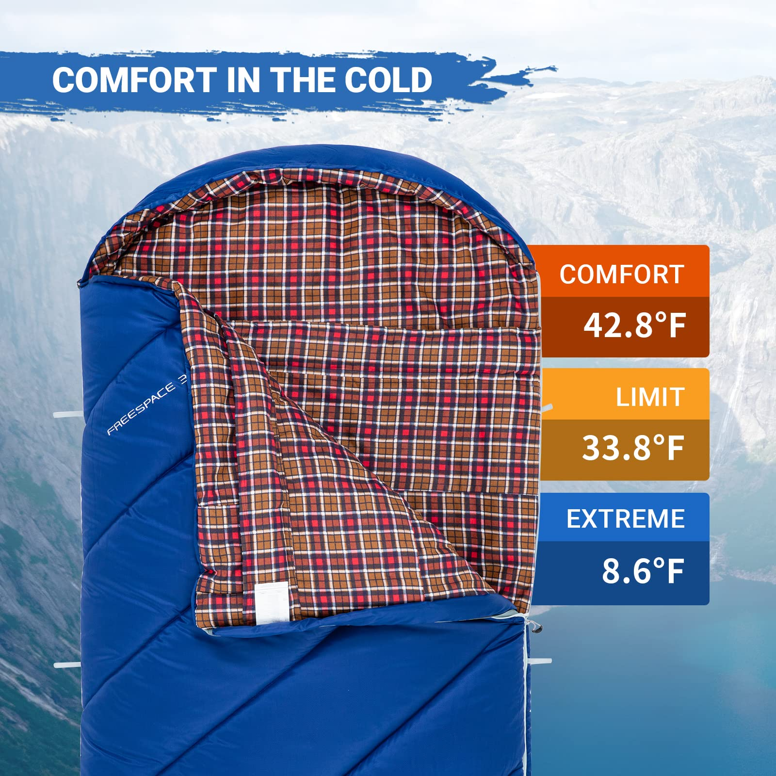 KingCamp Teen Sleeping Bag