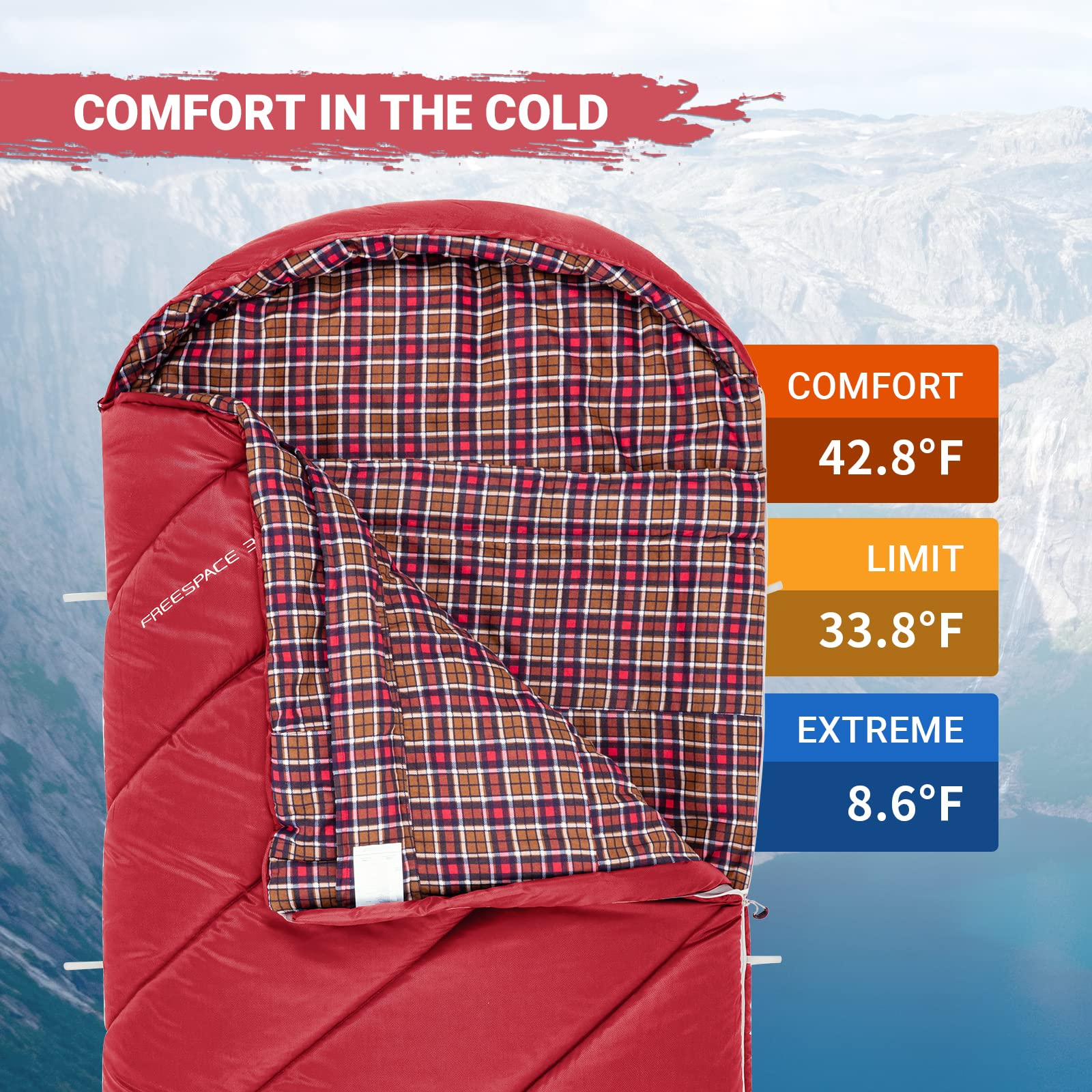 KingCamp Teen Sleeping Bag