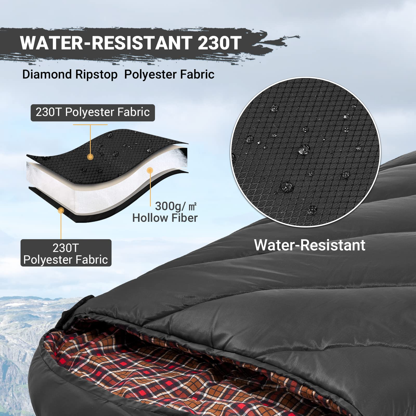 KingCamp Teen Sleeping Bag