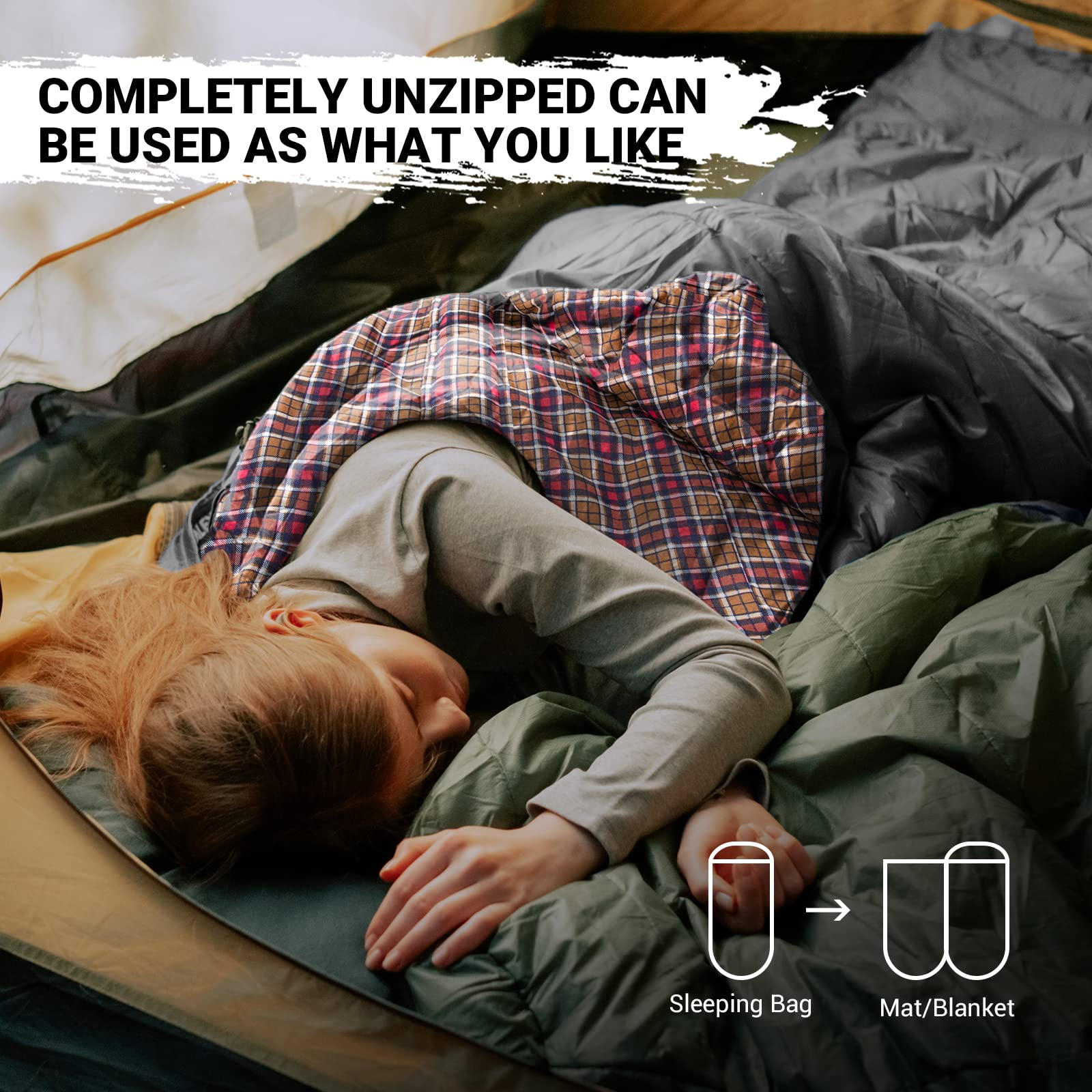 KingCamp Teen Sleeping Bag