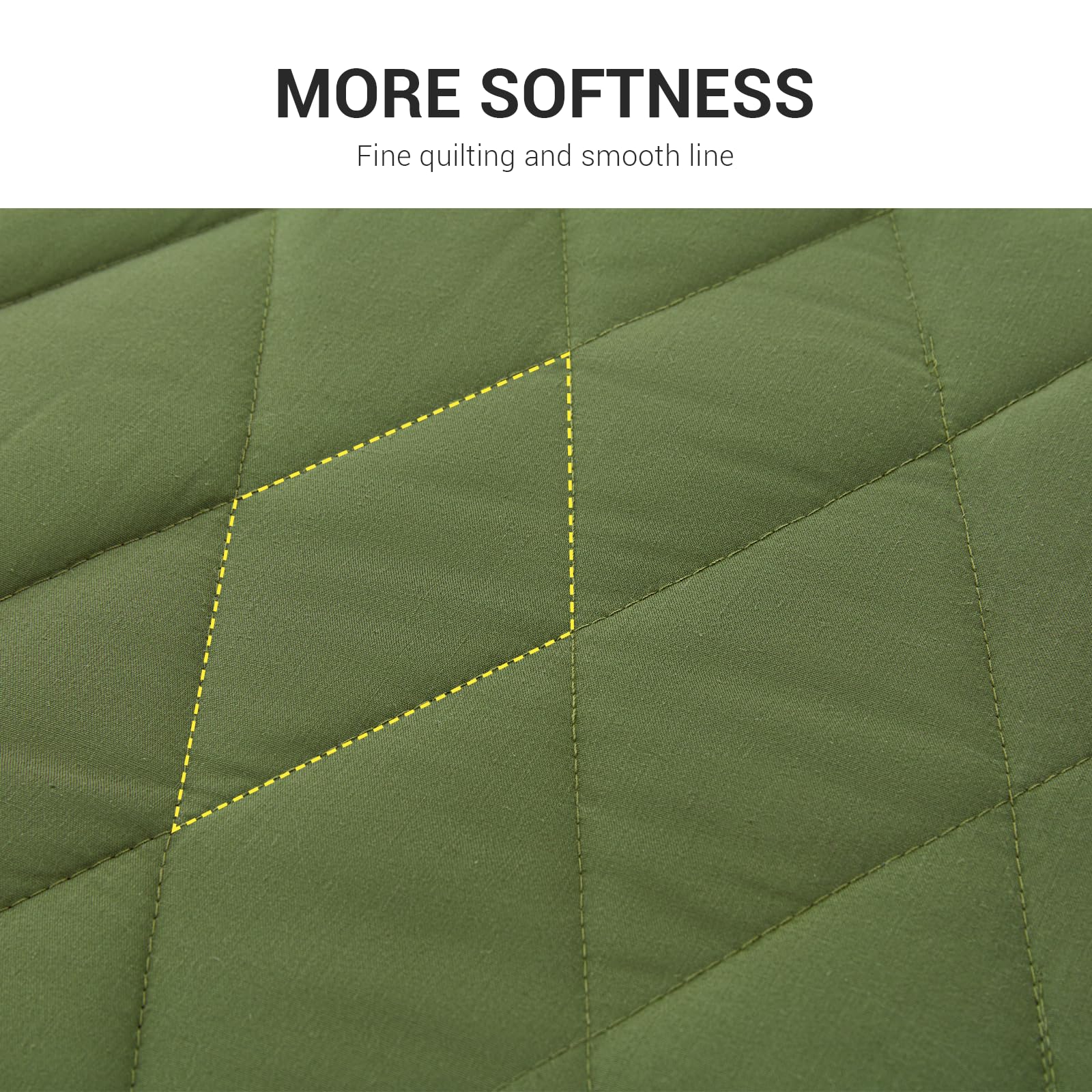 KingCamp Single-Person Cotton Mattress Cover 1.2