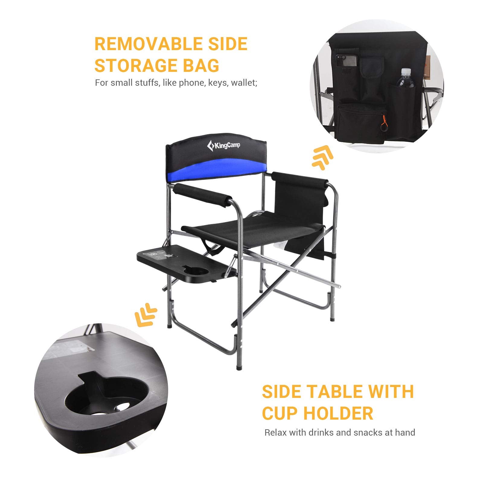 KingCamp Oversize Padded Seat Chair