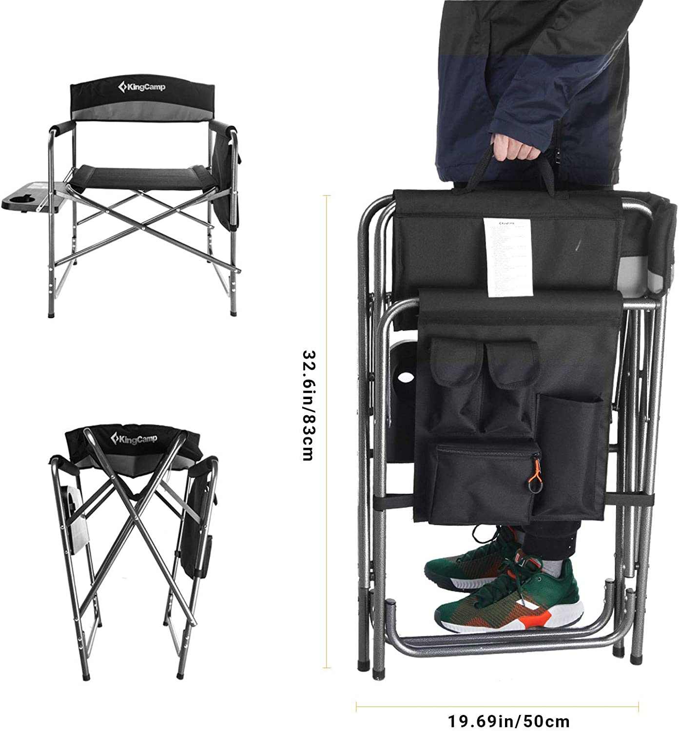 KingCamp Oversize Padded Seat Chair