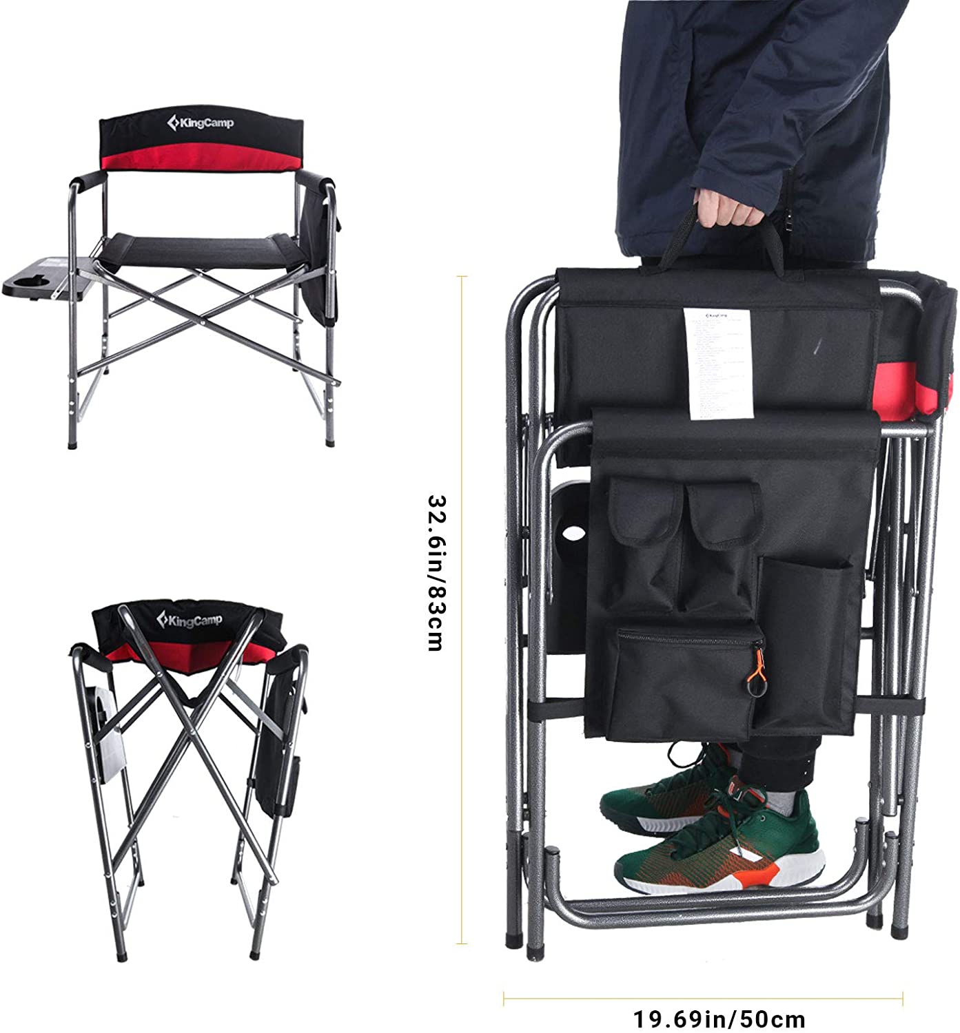 KingCamp Oversize Padded Seat Chair