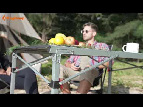 KingCamp 4-6 Person Lightweight Aluminum Alloy Folding Tables
