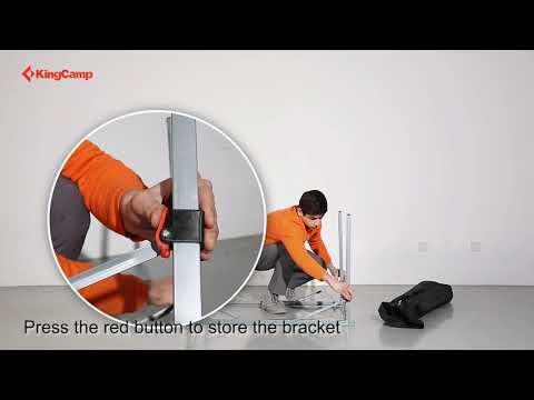 KingCamp 4-6 Person Lightweight Aluminum Alloy Folding Tables